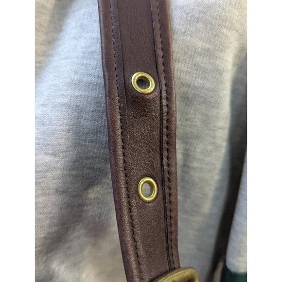 Coach Vintage XL Duffle Feed Sac 9085 in Mahogany Cowhide Leather - EUC - Picture 8 of 15